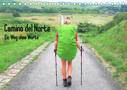 Camino del Norte – Ein Weg ohne Worte (Tischkalender 2023 DIN A5 quer) von Giesecke,  Maren
