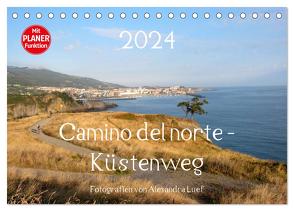 Camino del norte – Küstenweg (Tischkalender 2024 DIN A5 quer), CALVENDO Monatskalender von Luef,  Alexandra