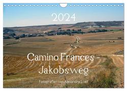 Camino Frances – Jakobsweg (Wandkalender 2024 DIN A4 quer), CALVENDO Monatskalender von Luef,  Alexandra