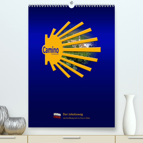 Camino Frankreich (Premium, hochwertiger DIN A2 Wandkalender 2022, Kunstdruck in Hochglanz) von Vossemer,  Stefan