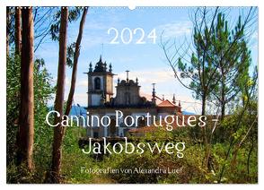 Camino Portugues – Jakobsweg (Wandkalender 2024 DIN A2 quer), CALVENDO Monatskalender von Luef,  Alexandra