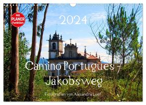 Camino Portugues – Jakobsweg (Wandkalender 2024 DIN A3 quer), CALVENDO Monatskalender von Luef,  Alexandra