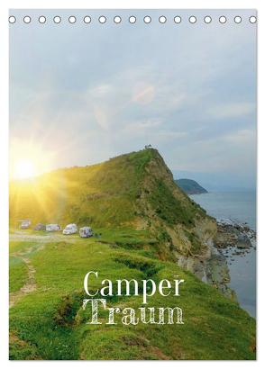 Camper Traum (Tischkalender 2024 DIN A5 hoch), CALVENDO Monatskalender von Flachmann,  Susanne