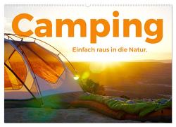 Camping – Einfach raus in die Natur! (Wandkalender 2024 DIN A2 quer), CALVENDO Monatskalender von Scott,  M.