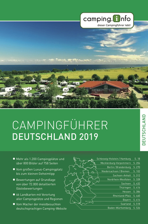Camping.info Campingführer Deutschland 2019
