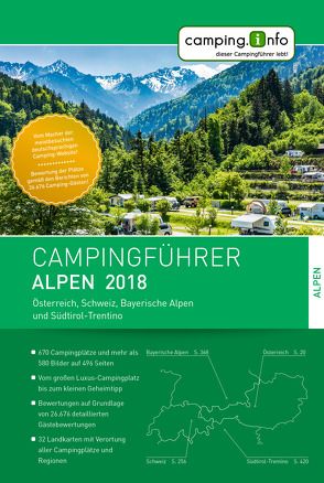 Camping.info Campingführer Alpen 2018