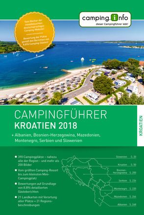 Camping.info Campingführer Kroatien 2018