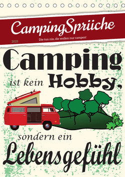 CampingSprüche (Tischkalender 2023 DIN A5 hoch) von Löwer,  Sabine
