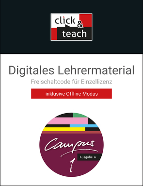 Campus A / Campus A click & teach 1 Box von Freytag,  Wolfgang, Heydenreich,  Reinhard, Jesper,  Ulf, Kammerer,  Andrea, Korda,  Birgit, Larsen,  Norbert, Lobe,  Michael, Müller,  Stefan, Pfaffel,  Wilhelm, Utz,  Clement, Zitzl,  Christian