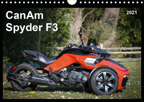 CanAm Spyder F3 (Wandkalender 2021 DIN A4 quer) von Wolff,  Juergen