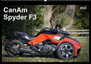 CanAm Spyder F3 (Wandkalender 2022 DIN A2 quer) von Wolff,  Juergen