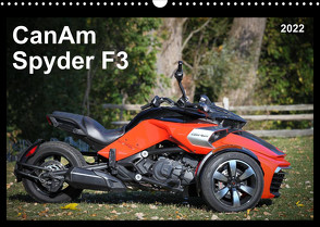 CanAm Spyder F3 (Wandkalender 2022 DIN A3 quer) von Wolff,  Juergen