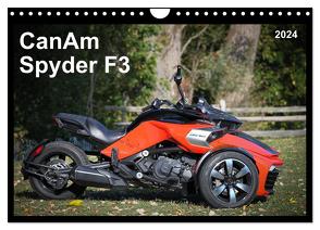 CanAm Spyder F3 (Wandkalender 2024 DIN A4 quer), CALVENDO Monatskalender von Wolff,  Juergen