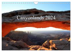 Canyonlands 2024 (Wandkalender 2024 DIN A4 quer), CALVENDO Monatskalender von Lupo,  Giuseppe