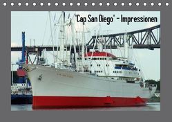„Cap San Diego“ – Impressionen (Tischkalender immerwährend DIN A5 quer) von Thede,  Peter