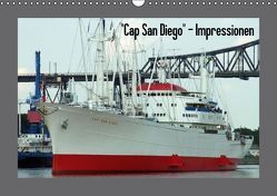 „Cap San Diego“ – Impressionen (Wandkalender immerwährend DIN A3 quer) von Thede,  Peter