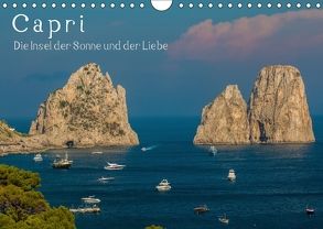 Capri – Die Insel der Sonne und der LiebeCH-Version (Wandkalender 2018 DIN A4 quer) von Pinto,  Noemi