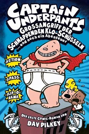 Captain Underpants von Kentopf,  Sanni, Pilkey,  Dav