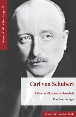 Carl von Schubert. von Krueger,  Peter