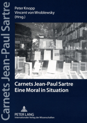 Carnets Jean-Paul Sartre von Knopp,  Peter, von Wroblewsky,  Vincent