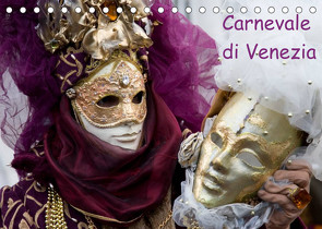 Carnevale di Venezia 2022 (Tischkalender 2022 DIN A5 quer) von Scholze,  Verena