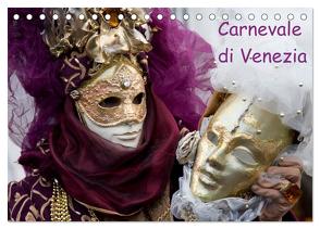 Carnevale di Venezia 2024 (Tischkalender 2024 DIN A5 quer), CALVENDO Monatskalender von Scholze,  Verena