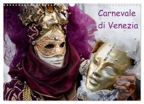 Carnevale di Venezia 2024 (Wandkalender 2024 DIN A3 quer), CALVENDO Monatskalender von Scholze,  Verena