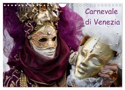 Carnevale di Venezia 2024 (Wandkalender 2024 DIN A4 quer), CALVENDO Monatskalender von Scholze,  Verena