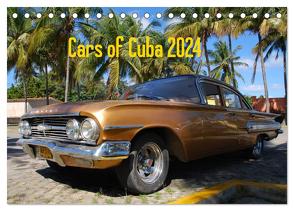Cars of Cuba 2024 (Tischkalender 2024 DIN A5 quer), CALVENDO Monatskalender von Herms,  Dirk