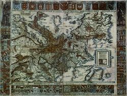 Carta Itineraria Europae von Waldseemüller,  Martin