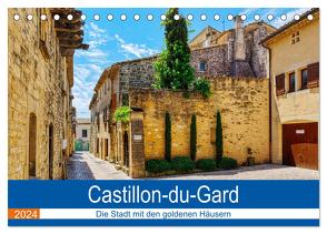 Castillon-du-Gard – Die Stadt mit den goldenen Häusern (Tischkalender 2024 DIN A5 quer), CALVENDO Monatskalender von Bartruff,  Thomas