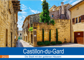 Castillon-du-Gard – Die Stadt mit den goldenen Häusern (Wandkalender 2022 DIN A2 quer) von Bartruff,  Thomas