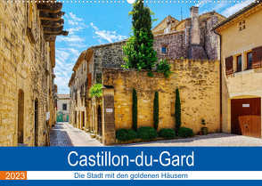 Castillon-du-Gard – Die Stadt mit den goldenen Häusern (Wandkalender 2023 DIN A2 quer) von Bartruff,  Thomas