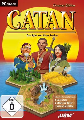 Catan – Creators Edition (CD-ROM) von United Soft Media Verlag GmbH