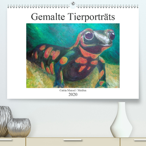 Catrin Mansel – Gemalte Tierporträts (Premium, hochwertiger DIN A2 Wandkalender 2020, Kunstdruck in Hochglanz) von Mansel,  Catrin