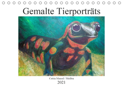 Catrin Mansel – Gemalte Tierporträts (Tischkalender 2021 DIN A5 quer) von Mansel,  Catrin