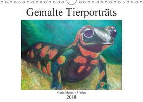 Catrin Mansel – Gemalte Tierporträts (Wandkalender 2018 DIN A4 quer) von Mansel,  Catrin