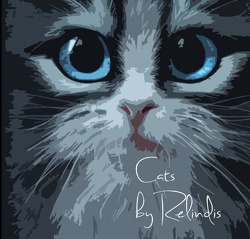 Cats by Relindis von Colomb,  Gloria