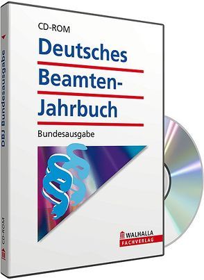 CD-ROM DBJ – Deutsches Beamten-Jahrbuch Bund Datenbank (Grundversion) von Mischlewitz,  Thomas, Walhalla Fachredaktion