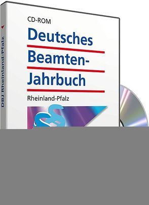 CD-ROM DBJ – Deutsches Beamten-Jahrbuch Rheinland-Pfalz Datenbank (Grundversion) von Hestermann,  Malte, Walhalla Fachredaktion