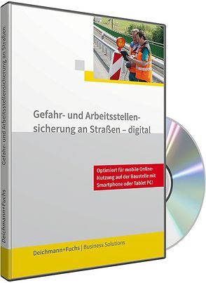 CD-ROM GAS digital – Gefahr- und Arbeitsstellensicherung an Straßen von Deichmann+Fuchs Verlag