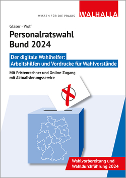 CD-ROM Personalratswahl Bund 2024 von Gläser,  Franziskus, Wolf,  Helmuth
