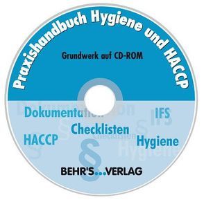 CD-ROM: Praxishandbuch Hygiene und HACCP von Alm,  Dr. Martin, Bertling,  Prof. Dr. Lutz, Boese,  Dr. Mathias, Dreusch,  Dr. Andrea B., Heeschen,  Prof. Dr. med. vet. Walther, Hoffmann,  Georg, Jaspers,  Dr. Elke, Kolb,  Dr. Norbert, Kulow,  Dr. Wolfgang, Lehmkuhl,  Sara, Leibig,  Karl-Josef, Lenz,  Dr. Franz-Christian, Lisicki,  Dr. rer. oec. Jörg, Mäde,  Prof. Dr. Dietrich, Merdian,  Josef, Nadolny,  Lutz, Neuß,  Dr. Viola, Nikoleiski,  Dirk, Nuessli,  Dr. Jeannette, Pfaff,  Dr. Sylvia, Schlingmann,  Anne, Schulze,  Dr. Gesine, Sieweke,  Dipl.-Ing. Thomas, Stähle,  Dr. Sieglinde, Steinröder,  Manuela, Strecker,  Herbert, Trebert-Haeberlin,  Dr. Yezid, Wedding,  Dipl.-Ing. Ute, Wegner-Hambloch,  Dr. rer. nat. Sylvia