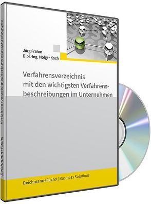 CD-ROM Verfahrensverzeichnis mit den wichtigsten Verfahrensbeschreibungen im Unternehmen von Deichmann+Fuchs Verlag