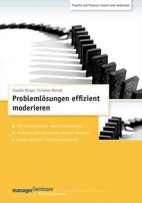 Problemlösungen effizient moderieren (Trainingskonzept) von Berndt,  Christian, Bingel,  Claudia