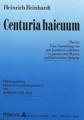 Centuria haicuum von Reinhardt,  Heinrich