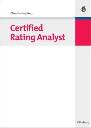 Certified Rating Analyst von Everling,  Oliver