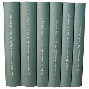 Ch. Darwin’s gesammelte Werke. Auswahl in 6 Bänden von Carus,  J Victor, Darwin,  Charles