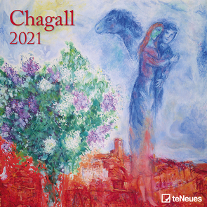 Chagall 2021 – Wand-Kalender – Broschüren-Kalender – 30×30 – 30×60 geöffnet – Kunst-Kalender von Chagall,  Marc