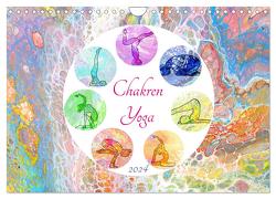 Chakren Yoga (Wandkalender 2024 DIN A4 quer), CALVENDO Monatskalender von Schimmack,  Michaela